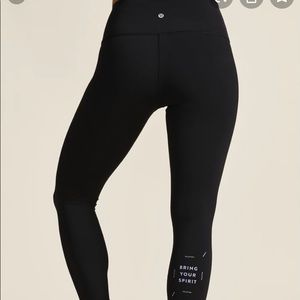 NWOT Lululemon Peloton Wunder Under HR Tight 25"